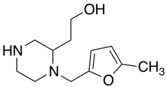 2-{1-[(5-methylfuran-2-yl)methyl]piperazin-2-yl}ethanol