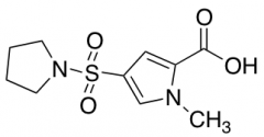 1-Methyl-4-(pyrrolidine-1-sulfonyl)-1H-pyrrole-2-carboxylic Acid