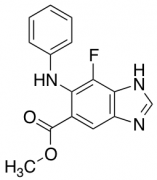 Methyl 7-Fluoro-6-(phenylamino)-1H-benzo[d]imidazole-5-carboxylate