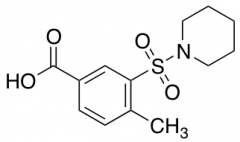 4-Methyl-3-(piperidine-1-sulfonyl)benzoic Acid