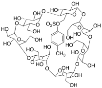 Mono(6-O-p-tolylsulfonyl)-&beta;-cyclodextrin