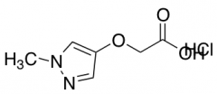 2-[(1-methyl-1H-pyrazol-4-yl)oxy]acetic Acid hydrochloride