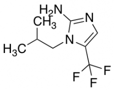 1-(2-methylpropyl)-5-(trifluoromethyl)-1H-imidazol-2-amine
