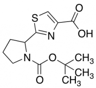 2-[1-[(2-Methylpropan-2-Yl)Oxycarbonyl]Pyrrolidin-2-Yl]-1,3-Thiazole-4-Carboxylic Acid