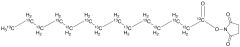 Myristic Acid N-Hydroxysuccinimide Ester-13C14