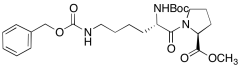 1-[N2-[(1,1-Dimethylethoxy)carbonyl]-N6-[(phenylmethoxy)carbonyl]-L-lysyl]-L-proline Methy