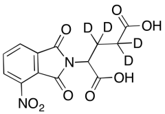 2-(4-Nitro-1,3-dioxoisoindolin-2-yl)pentanedioic Acid-d4