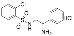 N-(2-amino-2-phenylethyl)-2-chlorobenzene-1-sulfonamide hydrochloride