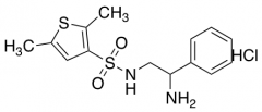 N-(2-amino-2-phenylethyl)-2,5-dimethylthiophene-3-sulfonamide hydrochloride