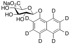1-Naphthol-D7 &beta;-D-Glucuronide Sodium Salt