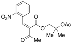 2-(2-Nitrobenzylidene)-3-oxobutanoic Acid, 2-Acetoxy-2-methylpropyl Ester