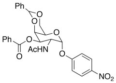 4-Nitrophenyl 2-Acetamido-2-deoxy-4,6-O-benzylidene-&alpha;-D-galactopyranoside 3-Benz