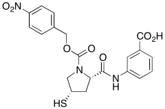 3-[[[(2S,4S)-1-(4-Nitrobenzyloxycarbonyl)-4-mercaptopyrrolidin-2-yl]carbonyl]amino]benzoic