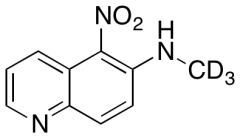 5-Nitro-6-methylaminoquinoline-d3