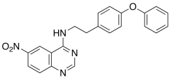 6-Nitro-4-(4-phenoxyphenylethylamino)quinazoline