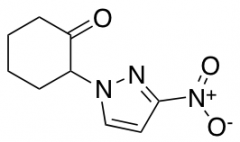 2-(3-nitro-1H-pyrazol-1-yl)cyclohexan-1-one