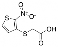 2-[(2-nitrothiophen-3-yl)sulfanyl]acetic Acid