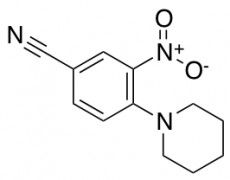 3-Nitro-4-(piperidin-1-yl)benzonitrile