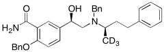 [R-(R*,R*)]-5-[1-Hydroxy-2-[(1-methyl-3-phenylpropyl)(phenylmethyl)amino]ethyl]-2-(phenylm