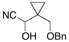 2-Hydroxy-2-(1-(hydroxymethyl)cyclopropyl)acetonitrile Benzyl Ester