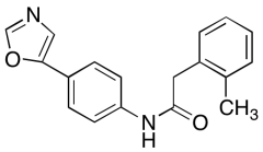 2-​Methyl-​N-​[4-​(5-​oxazolyl)​phenyl]​benzeneacetamide
