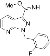 Methyl 1-[(2-Fluorophenyl)methyl]pyrazolo[3,4-b]pyridine-3-carboximidate