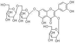 槲皮素-3-O-葡萄糖-7-O-龙胆二糖苷（槲皮素-3-O-β-D-葡萄糖-7-O-β-D-龙胆双