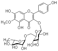 3,4′,5,7-四羟基-6-甲氧基黄酮-3-O-芸香糖苷对照品