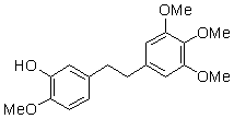 毛兰素（2-甲氧基-5-[2-(3,4,5-三甲氧基苯基)乙基]苯酚）对照品