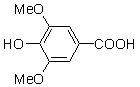 丁香酸（4-羟-3，5-二甲氧苯甲酸）对照品