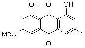 大黄素甲醚（朱砂莲乙素;非斯酮;1,8-二羟基-3-甲氧基-6-甲基蒽醌）对照