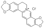 盐酸黄连碱（氯化黄连碱,黄连碱）对照品