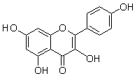 山奈酚（莰菲醇，山柰酚-3，山柰素，山柰黄酮醇，四羟基黄酮，百蕊草