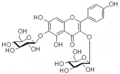 6-羟基山奈酚-3,6-二-O-葡萄糖苷对照品