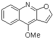 白鲜碱（白鲜胺;白藓碱，4-甲氧基呋喃并[2,3-b]喹啉）对照品