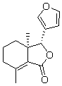 梣酮（3-(3-呋喃基)-3a,4,5,6-四氢-3a,7-二甲基苯酞;梣皮酮;白蜡树酮）对照