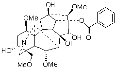 苯甲酰新乌头原碱（苯甲酰中乌头原碱）对照品